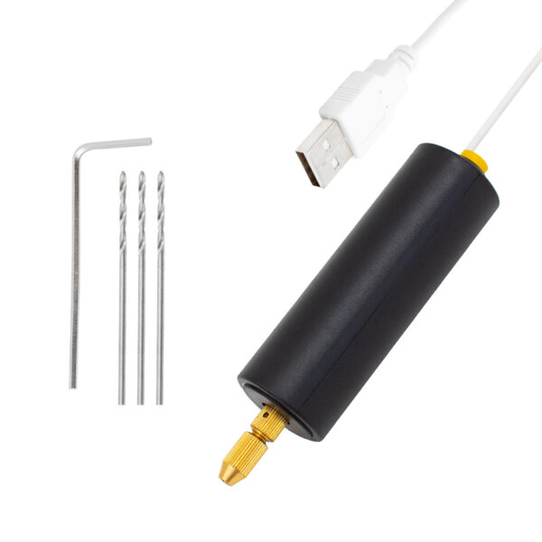 MİNİ HOBBY DRILL EL MATKABI (5 VOLT USB ADAPTÖR İLE ÇALIŞIR) (K0)
