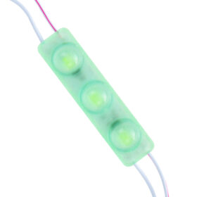 MODÜL LED 12V 1.5W YEŞİL YANIP SÖNEN PARLAK TEK RENK 2835 69 X 16 MM IP65 160-180LM 160 DERECE (K0)