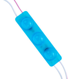 MODÜL LED 12V 1.5W MAVİ YANIP SÖNEN PARLAK TEK RENK 2835 69 X 16 MM IP65 160-180LM 160 DERECE (K0)