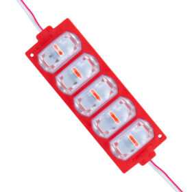 MODÜL LED 12V 4W KIRMIZI 3030 10 X 53.8MM IP65 260-280LM 180 DERECE (K0)