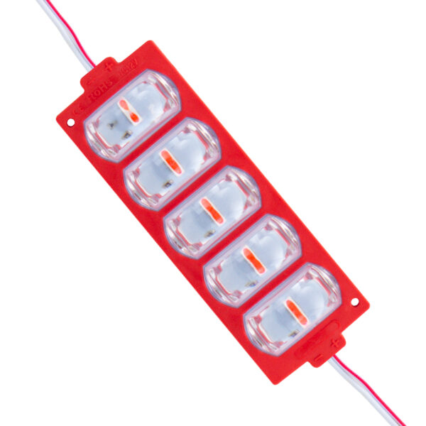MODÜL LED 12V 4W KIRMIZI 3030 10 X 53.8MM IP65 260-280LM 180 DERECE (K0)