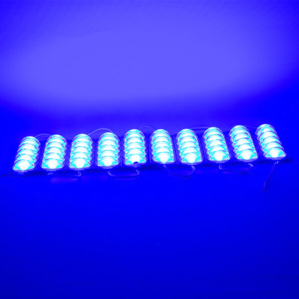 MODÜL LED 12V 4W MAVİ 3030 10 X 53.8MM IP65 260-280LM 180 DERECE (K0) - Görsel 2