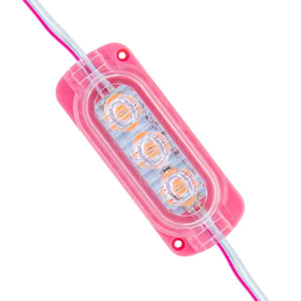 MODÜL LED 12V 0.6W PEMBE 2835 65 X 25MM IP65 120LM 160 DERECE (K0)