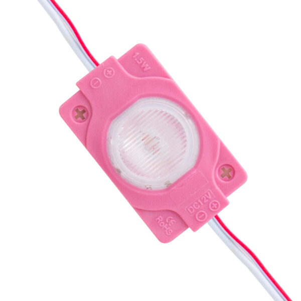 MODÜL LED 12V 1.5W PEMBE 3030 40X30 MM (K0)
