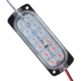MODÜL LED 24V 1.2W PARLAK YANIP SÖNEN KIRMIZI/MAVİ 2835 (K0)