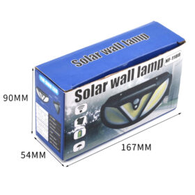 MX-118B COB LEDLİ HAREKET SENSÖRLÜ SOLAR DUVAR LAMBASI (K0)