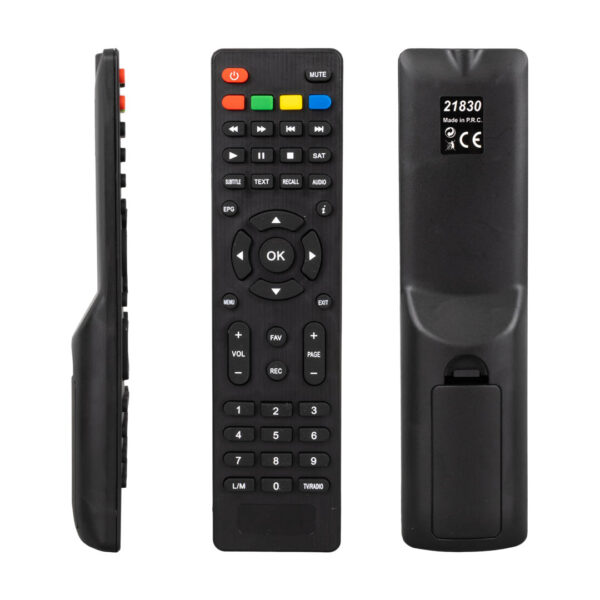 MYSAT * MOONSTAR MS-3000 FULL HD LM TUŞLU BLUETOOTHLU UYDU ALICI KUMANDASI (K0)