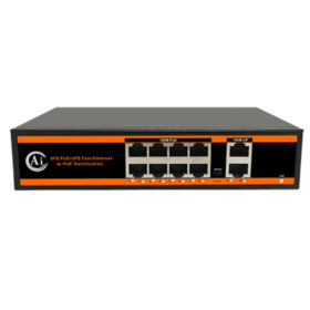 ND1P802ALF-8*10/100M BIT PORTS 2*10/100M UPLINK PORT WATCHDOG POE SWITCH (K0)