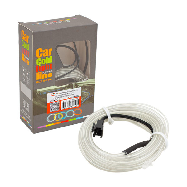 NEON BUZ MAVİ 5 METRE İP AYDINLATMA 5 V USB ADAPTÖRLÜ (81) (K0) - Görsel 3