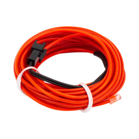 NEON KIRMIZI 5 METRE İP AYDINLATMA 5 V USB ADAPTÖRLÜ (K0)