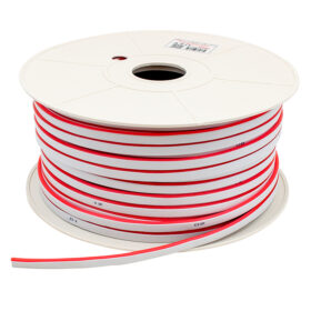 NEON LED ŞERİT PEMBE 100 METRE 12 VOLT (5,6*12,10MM) (K0)