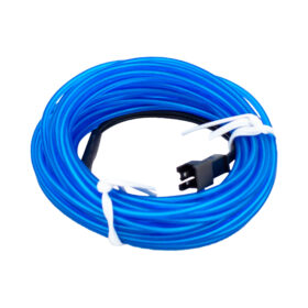 NEON MAVİ 5 METRE İP AYDINLATMA 12 V ÇAKMAK ADAPTÖRLÜ (K0)
