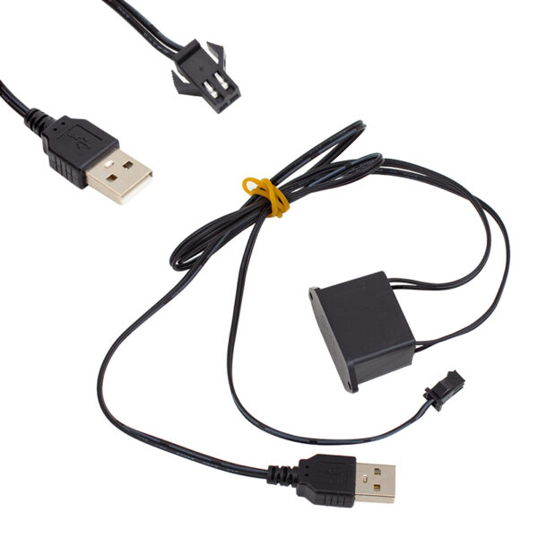 NEON SARI 5 METRE İP AYDINLATMA 5 V USB ADAPTÖRLÜ (K0) - Görsel 2