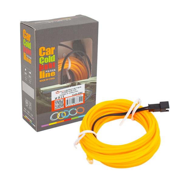 NEON SARI 5 METRE İP AYDINLATMA 5 V USB ADAPTÖRLÜ (K0) - Görsel 3