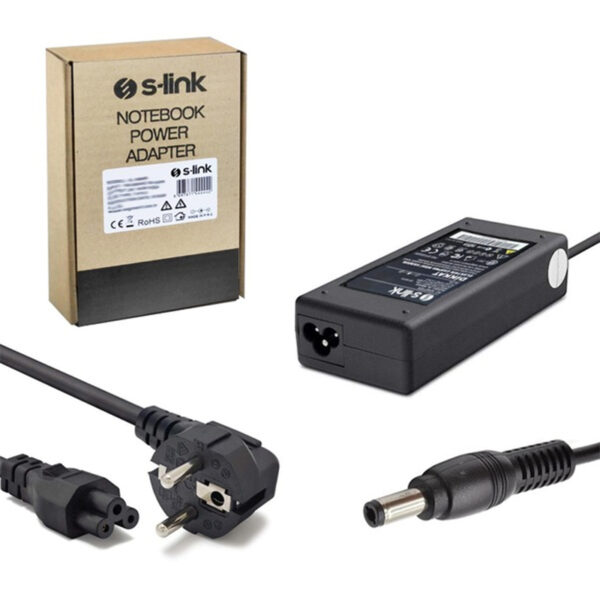 NOTEBOOK ADAPTÖR TOSHIBA 15V/4A 6.3X3.0 UÇ S-LINK SL-NBA72 (K0)