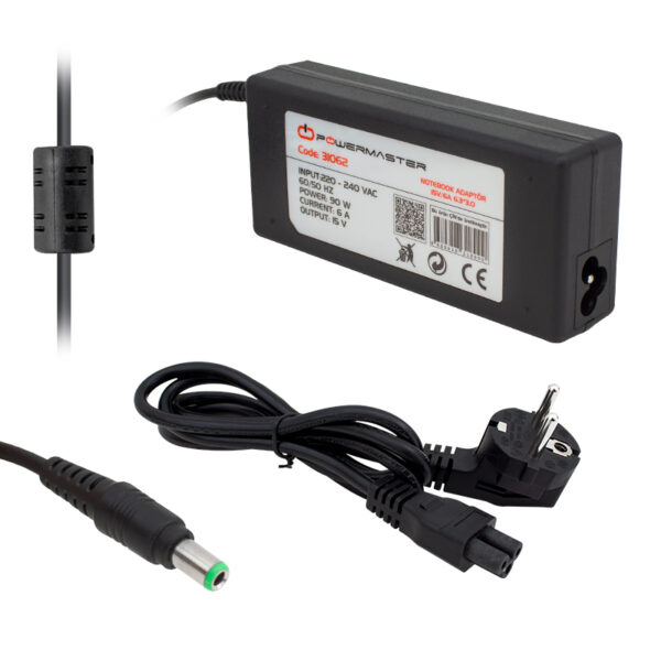 NOTEBOOK ADAPTÖR  TOSHIBA 15V/6A 6.3*3.0 UÇ (K0)