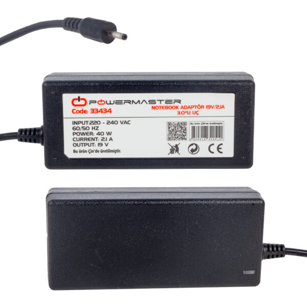 NOTEBOOK ADAPTÖR SL-NBA425 SAMSUNG 19V/2.1A 3.0*1.1 UÇ (K0) - Görsel 2