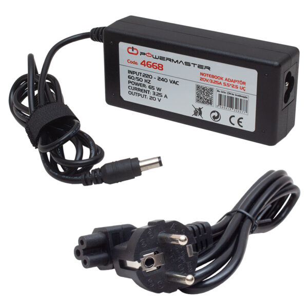 NOTEBOOK ADAPTÖR IBM 20V/3.25A 5.5*2.5 UÇ (K0)