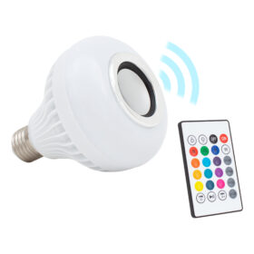 OM-30 BLUETOOTH MÜZİK ÇALAR KUMANDALI RGB LED AMPUL (K0)