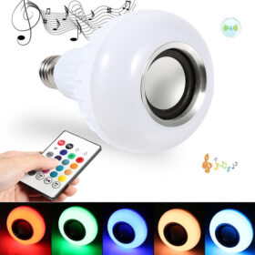 OM-30 BLUETOOTH MÜZİK ÇALAR KUMANDALI RGB LED AMPUL (K0)