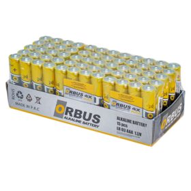 ORBUS AAA ALKALİN İNCE KALEM PİL 60LI PAKET ORB-LR03 (K0)