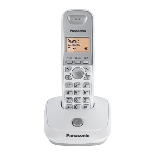 PANASONIC KX-TG2511 DECT TELSİZ TELEFON BEYAZ (K0) - Görsel 3