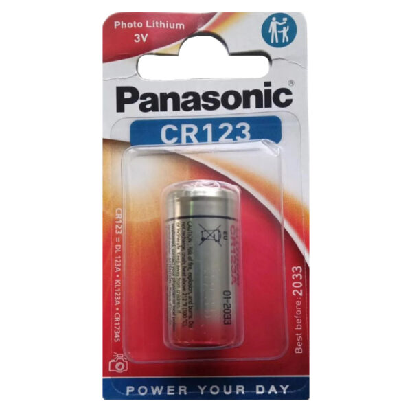 PANASONİC CR123AL/1B 3 VOLT LİTYUM CR123 TEKLİ FOTOĞRAF MAKİNESİ PİLİ (K0) - Görsel 2
