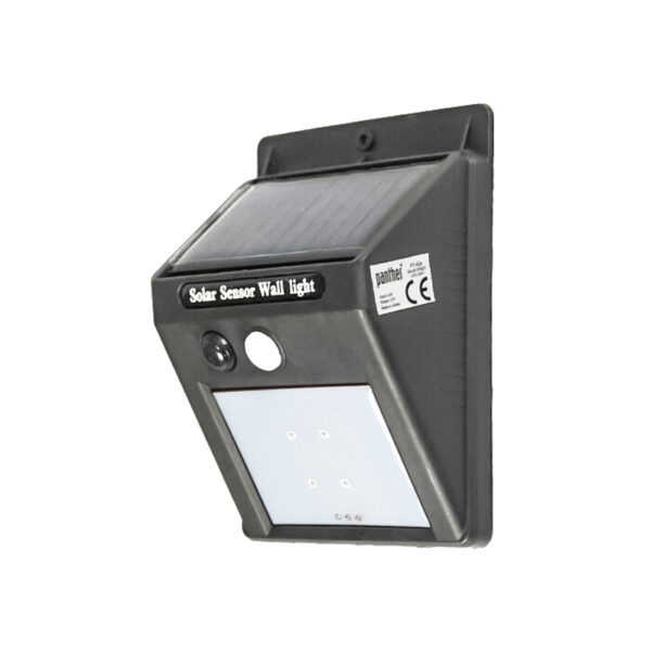 PANTHER PT-K24 KIRMIZI LED FLAŞÖRLÜ SENSÖRLÜ SOLAR LED SOKAK LAMBASI (K0)