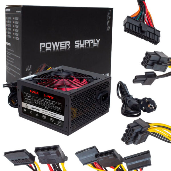 PEAK-250W POWER SUPPLY REAL-230W PEAK-280W 20+4 PİN (K0) - Görsel 2