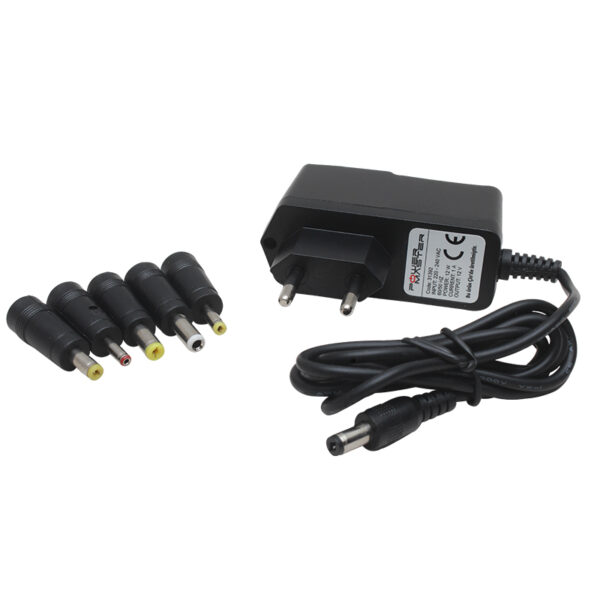 PM-31392 12 VOLT - 1 AMPER 4 UÇLU PRİZ TİPİ ADAPTÖR (K0)