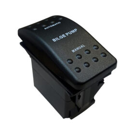 POMPA IŞIKSIZ 3P (ON)-OFF-ON 12-24V YAYLI MARIN SWITCH (IC-134M-S10) (K0)