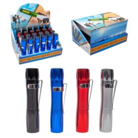 POWER LEDLİ 1*AA PİLLİ EL FENERİ (KARIŞIK RENK) MSX-509 (K0)