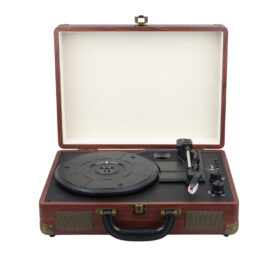 RETRO VİNTAGE ÇANTA PİKAP - RADYO - BLUETOOTH - USB MP3 ÇALAR 350X255X115MM (K0)