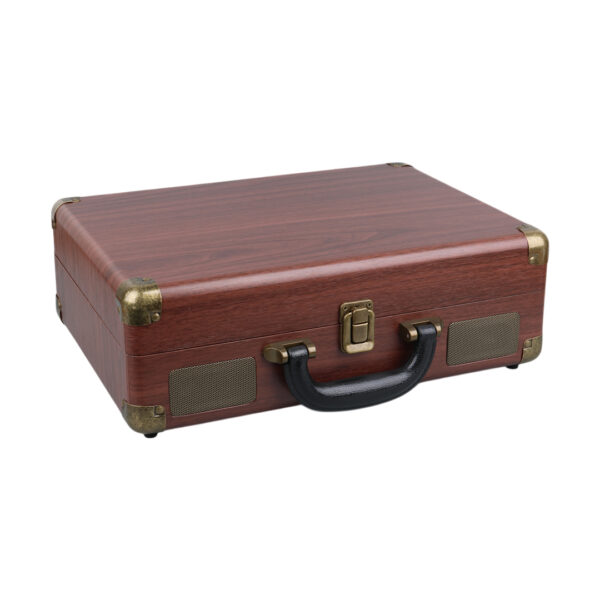 RETRO VİNTAGE ÇANTA PİKAP - RADYO - BLUETOOTH - USB MP3 ÇALAR 350X255X115MM (K0) - Görsel 3