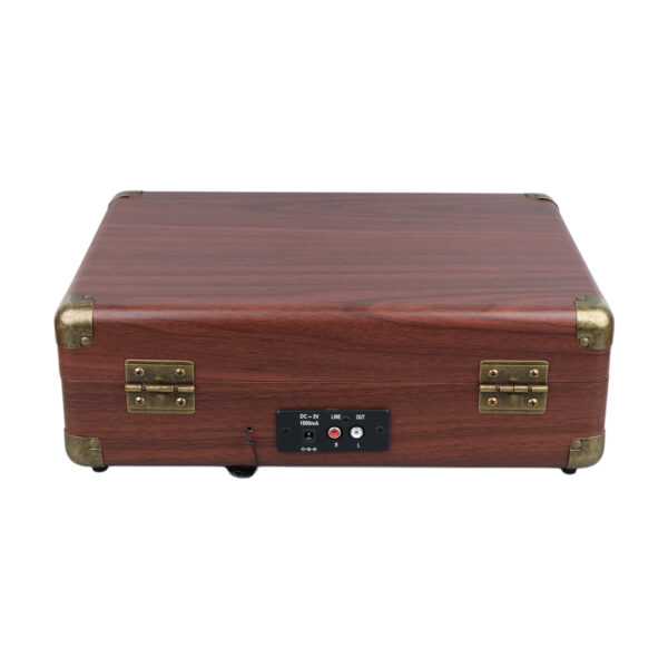 RETRO VİNTAGE ÇANTA PİKAP - RADYO - BLUETOOTH - USB MP3 ÇALAR 350X255X115MM (K0) - Görsel 4