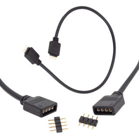 RGB LED BAĞLANTI ERKEK-DİŞİ JUMPERLI 4 PIN KABLO (K0)