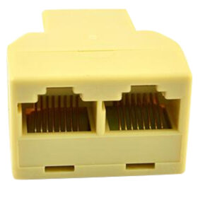 RJ 45 1 DİŞİ / 2 DİŞİ ÇEVİRİCİ 8P8C (DAĞITICI-ÇOKLAYICI) (K0)