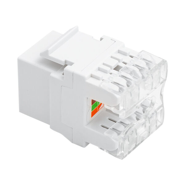 RJ 45 CAT6 ŞASE 180 DERECE (KEYSTONE JACK) (K0) - Görsel 3