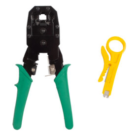 RJ45 - RJ12 - RJ11 3LÜ SOKET SIKMA PENSESİ (K0)