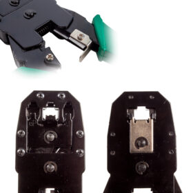 RJ45 - RJ12 - RJ11 3LÜ SOKET SIKMA PENSESİ (K0)