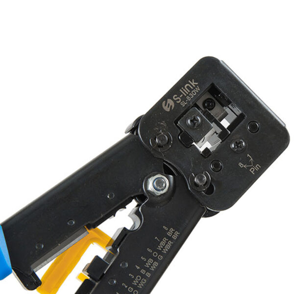 RJ45/RJ11 YENİ NESİL AÇIK UÇLU EZ RJ45 İKİLİ PENSE SL-830W (K0) - Görsel 3