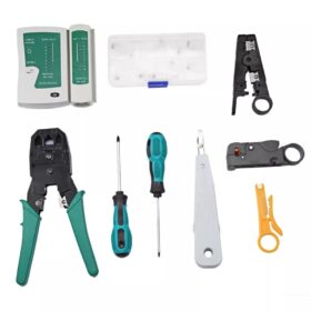 RJ9-RJ11-RJ45 3LÜ PENSELİ KABLO TEST VE ONARIM SETİ (K0)