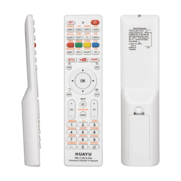 RM-L1130+X PLUS BEYAZ UNIVERSAL LCD LED TV KUMANDA (K0)