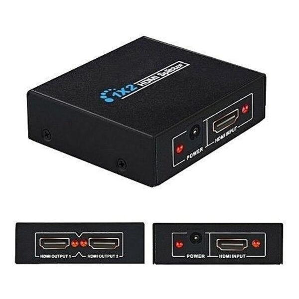 ROSE HDMI-102 1.4V 1080İ-1080P 3D 1X2 HDMI DAĞITICI ÇOKLAYICI SPLITTER (K0) - Görsel 3