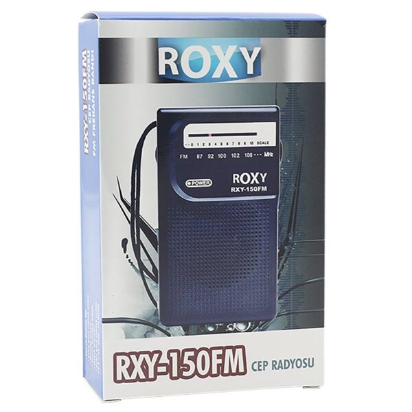ROXY RXY-150FM CEP TİPİ MİNİ ANALOG RADYO (K0) - Görsel 3