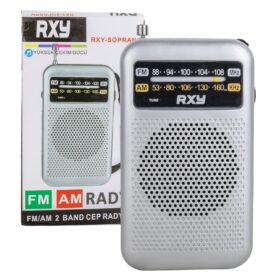 ROXY RXY-SOPRANO CEP TİPİ MİNİ ANALOG RADYO (K0)