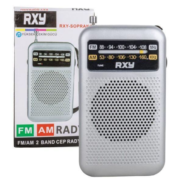 ROXY RXY-SOPRANO CEP TİPİ MİNİ ANALOG RADYO (K0) - Görsel 2