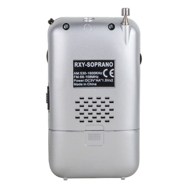 ROXY RXY-SOPRANO CEP TİPİ MİNİ ANALOG RADYO (K0) - Görsel 3