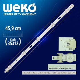 S_5J63_40_FL_L5_REV1.7_150108_LM41_00117N - 45.9 CM 5 LEDLİ - (WK-932) (K0)