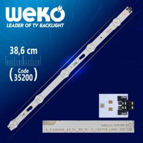 S_5JU6000_43_FL_R5_V1.0_150709_LM41-00172B - 38.6 CM 5 LEDLİ - (WK-881) (K0)